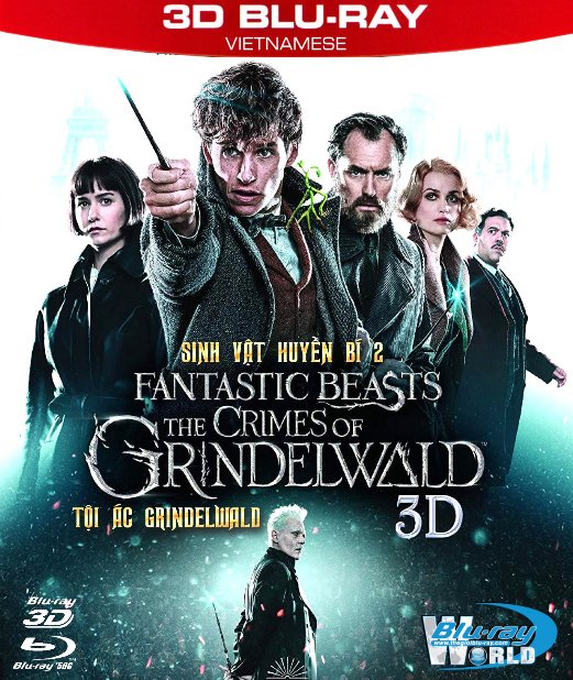 Z271. Fantastic Beasts The Crimes of Grindelwald 2019 - Sinh Vật Huyền Bí II Tội Ác Của GrindelWald 3D50G (TRUE- HD 7.1 DOLBY ATMOS)